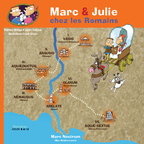 couv-juliamarcus Marc et Julie chez les Romains