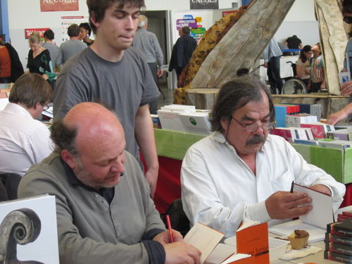 salon-livre et vin Ludovic Pautuer, Arthur Cabaret et Jacques Maigne